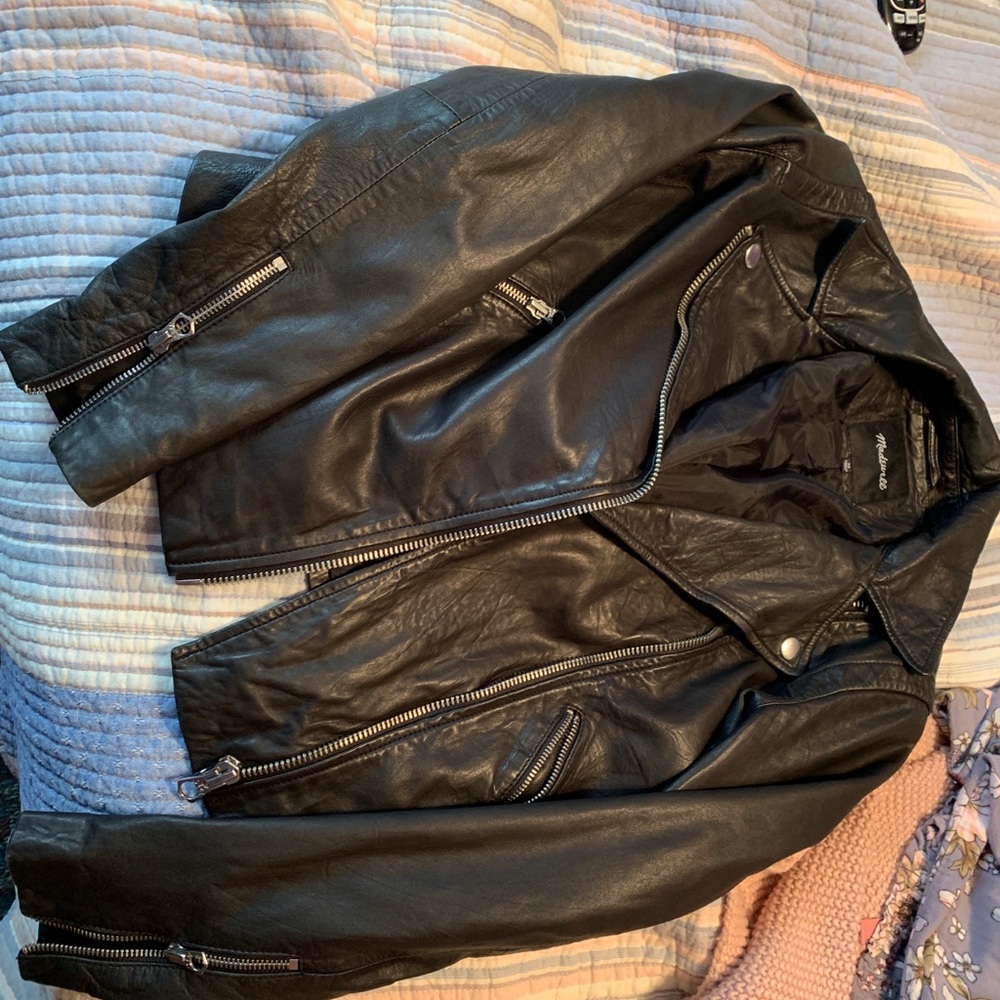 Madewell Leather Jacket.